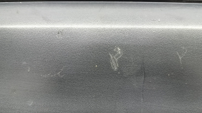 Bare rear bumper Nissan Rogue Sport 17-19 for parking sensors, graphite, scratches, dents