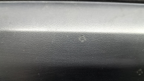 Bare rear bumper Nissan Rogue Sport 17-19 for parking sensors, graphite, scratches, dents