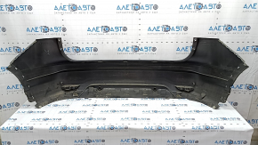 Bare rear bumper Nissan Rogue Sport 17-19 for parking sensors, graphite, scratches, dents