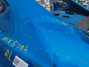 Quarter wing rear left Ford Fusion mk5 13-20 blue, on the body, dented