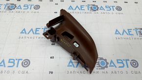 Seat belt guide rear right Audi A6 C7 12-18 brown, dented, scratches