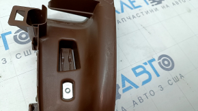 Seat belt guide rear right Audi A6 C7 12-18 brown, dented, scratches