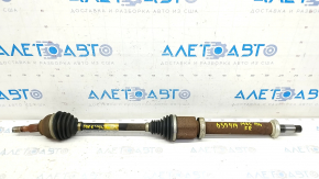 Drive axle shaft front right Ford Fusion mk5 13-20 hybrid, plug-in, rusty, defective thread of outer CV joint