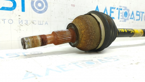 Drive axle shaft front right Ford Fusion mk5 13-20 hybrid, plug-in, rusty, defective thread of outer CV joint