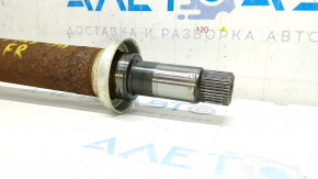 Drive axle shaft front right Ford Fusion mk5 13-20 hybrid, plug-in, rusty, defective thread of outer CV joint