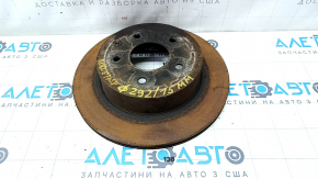 Rear right brake disc Nissan Rogue Sport 17-19 292/15mm rusty