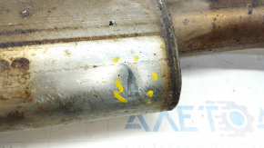 Intake pipe with catalytic converters VW Atlas 18- 3.6, with lambda, rusty, dented, torn mesh, burnt out