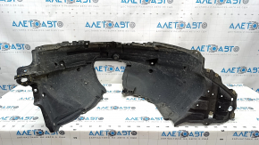 Front right fender liner Nissan Rogue Sport 17-19 is torn
