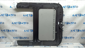 Sunroof assembly Audi A6 C7 12-18 gray curtain, needs cleaning, scratches on glass