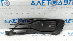 Front bumper grille right Audi A6 C7 16-18 type 2 rest, gloss with chrome insert, sand, scratches, break