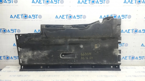 Right underbody protection Audi A6 C7 12-18 is torn and worn