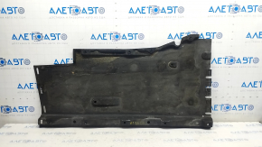 Left underbody protection Audi A6 C7 12-18 is torn and worn