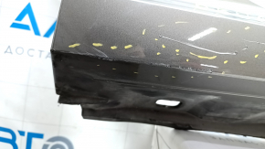 Right threshold Audi A6 C7 16-18 rest, graphite, scratches, bumps