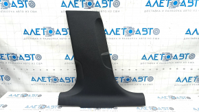 Center pillar trim lower left Audi A6 C7 12-18 black, scratches