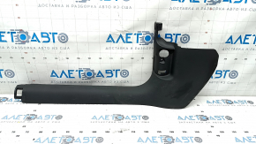 Door sill trim inner front left Audi A6 C7 12-18 black, scratches