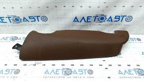 Side 2nd row seats left Audi A6 C7 12-18 leather brown