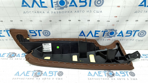 Side 2nd row seats left Audi A6 C7 12-18 leather brown