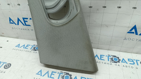 Center pillar trim upper belt left Audi A6 C7 12-18 without air duct, gray, for dry cleaning, scratches