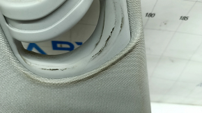 Center pillar trim upper belt left Audi A6 C7 12-18 without air duct, gray, for dry cleaning, scratches