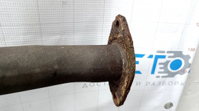 Exhaust pipe rear end with barrel nissan rogue sport 17-19 rusty
