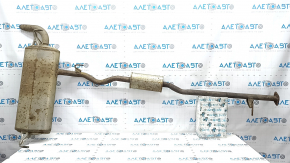 Exhaust pipe rear end with barrel nissan rogue sport 17-19 rusty