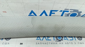 Front pillar trim upper left Audi A6 C7 16-18 rest, gray, crack, for dry cleaning, scratches