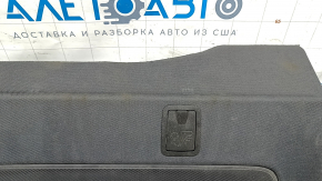Rear shelf Audi A6 C7 16-18 rest without curtain, black, mount is peeled off, needs cleaning