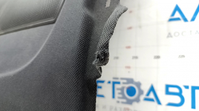 Rear shelf Audi A6 C7 16-18 rest without curtain, black, mount is peeled off, needs cleaning