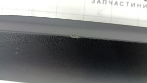 Upper trunk door trim Nissan Rogue Sport 17-19 black, broken fastening, whitened plastic, scratches
