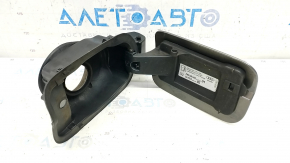 Fuel filler flap with housing Audi A6 C7 12-18 broken fasteners, seal dried out