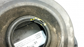 Fuel filler flap with housing Audi A6 C7 12-18 broken fasteners, seal dried out