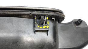 Fuel filler flap with housing Audi A6 C7 12-18 broken fasteners, seal dried out