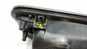 Fuel filler flap with housing Audi A6 C7 12-18 broken fasteners, seal dried out