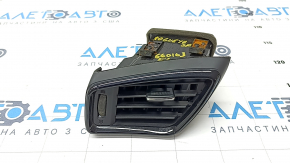 Left dashboard air duct deflector Nissan Rogue Sport 17-19 black, crack in mount