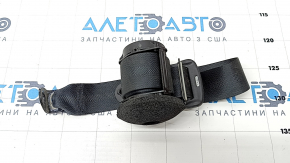 Seat belt rear left Nissan Rogue Sport 17-19 black, dry cleanable