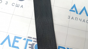 Seat belt rear right Nissan Rogue Sport 17-19 black, dry cleanable
