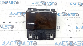 Box pocket central console Audi A6 C7 12-18 overlay under dark wood, scratches