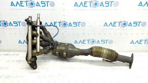 Exhaust manifold with catalyst Ford Fusion mk5 17-20 hybrid with lambda, mesh is torn, bolt is broken