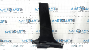 Center pillar trim lower left Nissan Rogue Sport 17-19- black, scratches