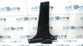 Center pillar trim lower right Nissan Rogue Sport 17-19- black, scratches
