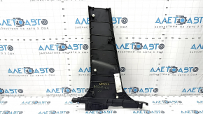 Center pillar trim lower right Nissan Rogue Sport 17-19- black, scratches