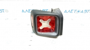 Left lamp Jeep Renegade 15-18 prerest graphite frame, frame burnt out
