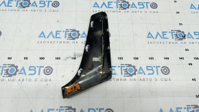 Air duct trim on the wing left BMW 7 G11 G12 16-19 black chrome, M-Sport, broken fasteners