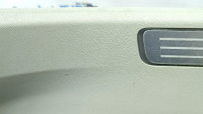 Door sill trim rear left inner Volvo XC90 16-22 with backlight, gray, scratches