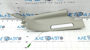 Door sill trim rear right inner Volvo XC90 16-22 with backlight, gray, scratches
