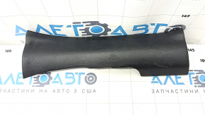 Door sill trim rear left Nissan Rogue Sport 17-19 black, scratches