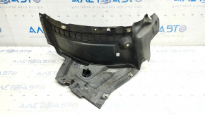 Front right mudguard front part Audi A6 C7 16-18 rest, worn, torn