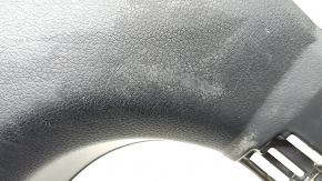 Front pillar trim lower left Nissan Rogue Sport 17-19 black, scratches, worn