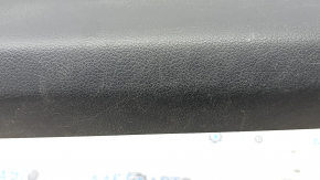 Front right door sill trim Nissan Rogue Sport 17-19 black, scratches, broken mount