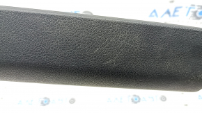Front right door sill trim Nissan Rogue Sport 17-19 black, scratches, broken mount